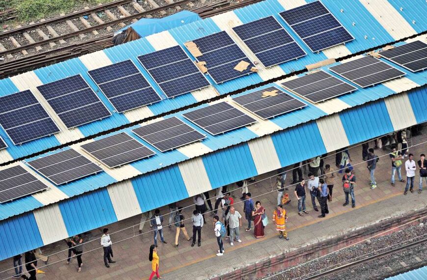 25% of Indian Railways could run on direct supply from solar panels: Study