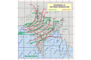 Southwest monsoon beats the retreat in India, records above-normal rain overall