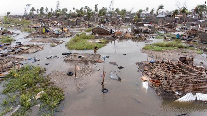 90% of Mozambique port city destroyed by tropical cyclone Idai