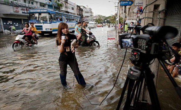 The inter-sessional starts amidst heavy rains and floods in Bangkok