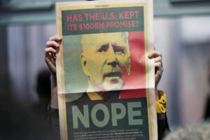 The push to relegate and close unmet climate finance commitments