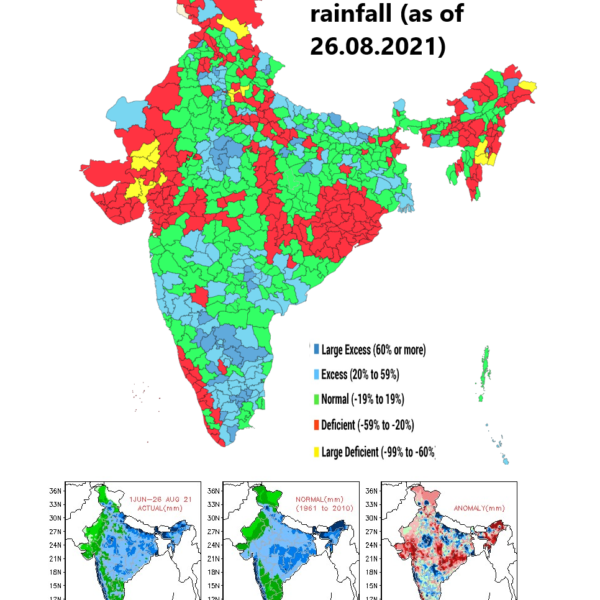 India records 33% rain deficiency in August after second monsoon “break”