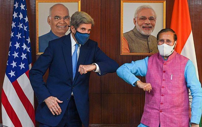 Kerry in India: US climate envoy talks climate finance with Javadekar