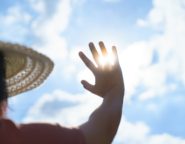 sky and sun