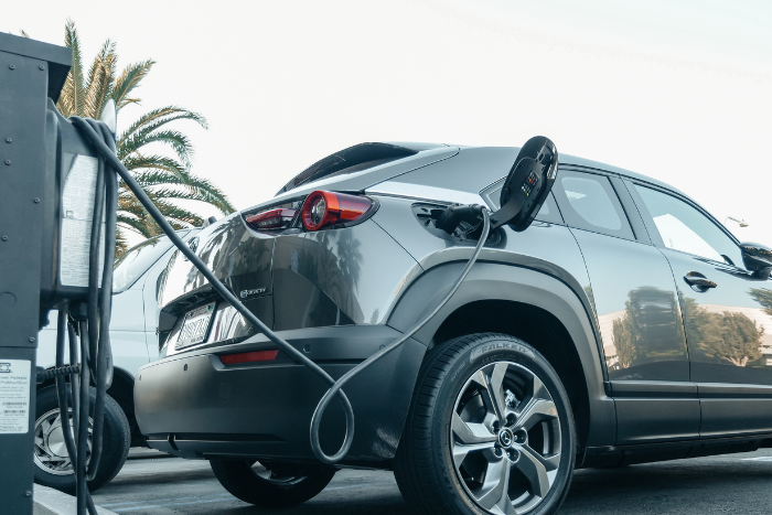 filling up car with gas